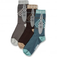 Носки Boker 09BO199 Socks Set Large 3 пары, р.39-42 купить в Люберцах