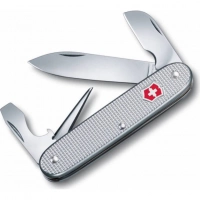 Нож перочинный Victorinox Alox 0.6221.26 58 мм 5 функций алюминиевая рукоять серебристый купить в Люберцах