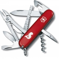Нож перочинный Victorinox Angler, сталь X55CrMo14, рукоять Cellidor®, красный купить в Люберцах