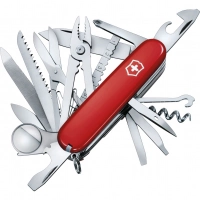 Нож перочинный Victorinox SwissChamp, сталь X55CrMo14, рукоять Cellidor®, красный купить в Люберцах