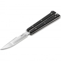 Складной нож-бабочка Boker Plus Balisong, сталь Satin Finish 440C, рукоять G-10 купить в Люберцах