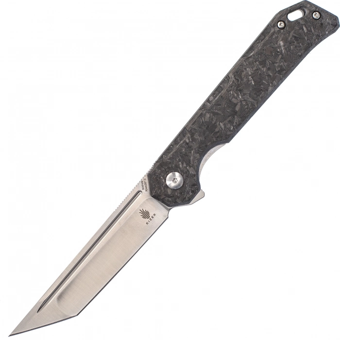 Складной нож Kizer Begleiter Tanto, сталь CPM-S35VN, рукоять Marble Carbon