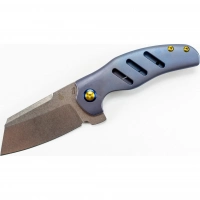 Складной нож Kizer C01E Blue, сталь CPM-S35VN, рукоять титан купить в Люберцах