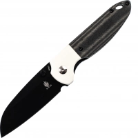 Складной нож Kizer Deviant, сталь M390, рукоять Black Micarta/White G10 купить в Люберцах
