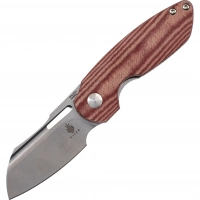 Складной нож Kizer October, сталь CPM 20CV, рукоять Red Micarta купить в Люберцах