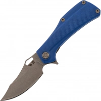 Складной нож Скорпион Evo Bowie Blue, сталь K110, рукоять G10 купить в Люберцах