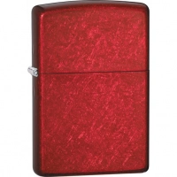 Зажигалка ZIPPO Classic с покрытием Candy Apple Red™, латунь/сталь, красная, глянцевая, 36x12x56 мм купить в Люберцах