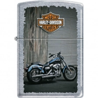 Зажигалка ZIPPO Harley-Davidson® Байк, с покрытием Street Chrome™, латунь/сталь, серебристая, 36x12x56 мм купить в Люберцах