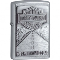 Зажигалка ZIPPO Harley-Davidson® Легенда, с покрытием Street Chrome™ купить в Люберцах