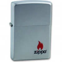 Зажигалка ZIPPO Satin Chrome, латунь с ник.-хром. покрыт., серебр., матовая, 36х56х12 мм купить в Люберцах